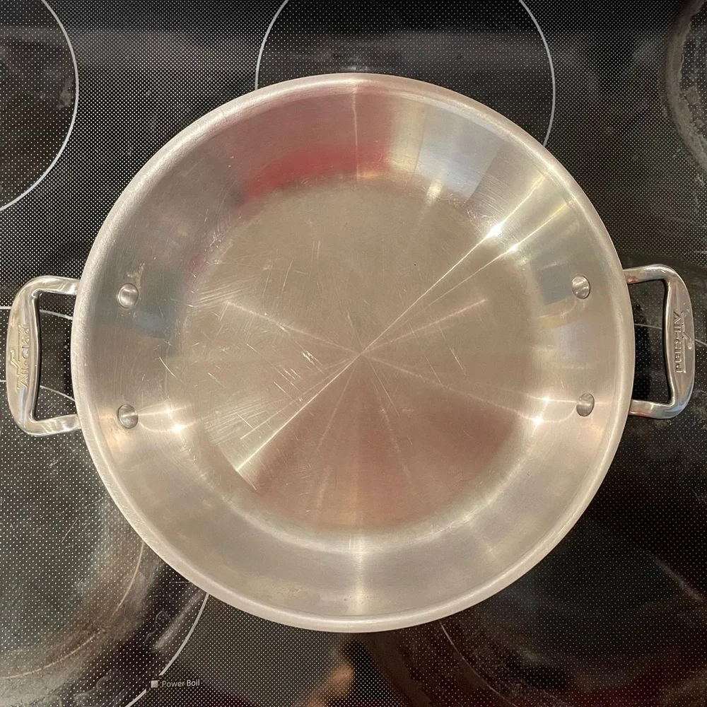 🥘HP🥘All Clad Petite Master Chef Braiser Pan wLid - Picture 6 of 7